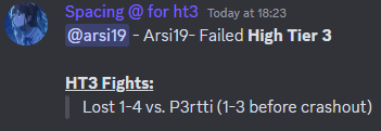 a screenshot of a discord conversation between arsi19 and ht3