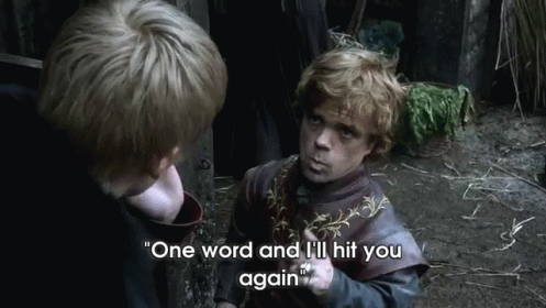 This Is Great GIF - Season1 Joffrey Tyrion Lannister GIFs