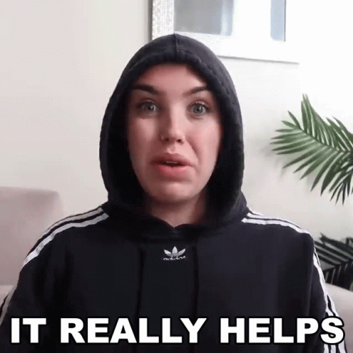 It Really Helps Stella Rae GIF - It Really Helps Stella Rae Great Assistance GIFs