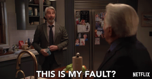 This Is My Fault Sam Waterston GIF - This Is My Fault Sam Waterston Sol Bergstein GIFs