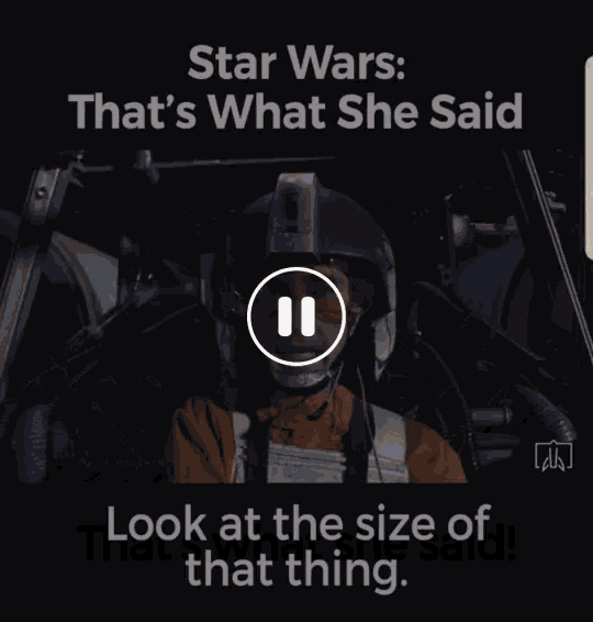 The Office Star Wars GIF - The Office Star Wars What She Said GIFs