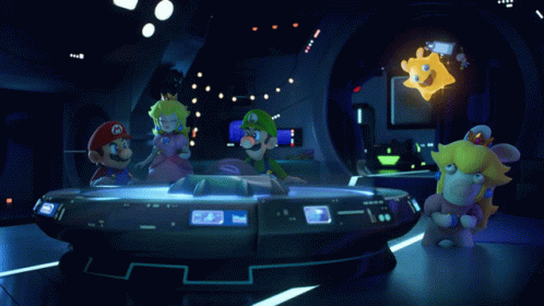 Sparks Of Hope Mariorabbids GIF - Sparks Of Hope Mariorabbids Chase GIFs