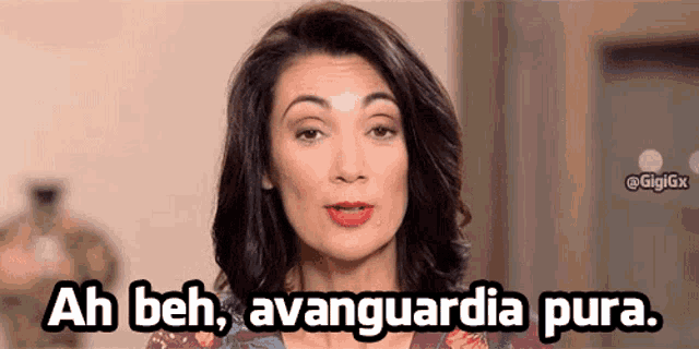 a woman says ah beh avantia pura in spanish