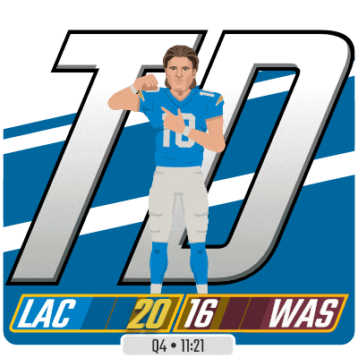 an illustration of a football player giving a thumbs up