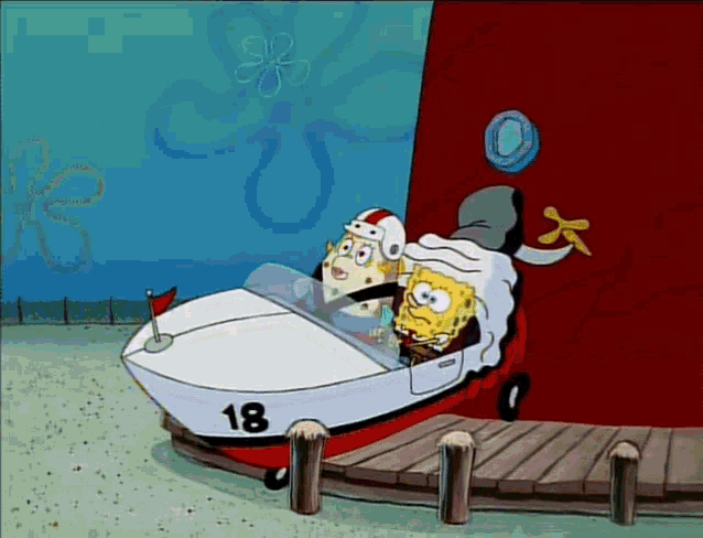 Spongebob Mrs Puff GIF - Spongebob Mrs Puff Driving GIFs