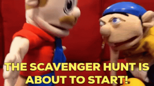 Sml Marvin GIF - Sml Marvin The Scavenger Hunt Is About To Start GIFs