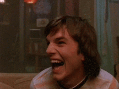 Ashton Kutcher Lauging GIF - Ashton Kutcher Lauging GIFs