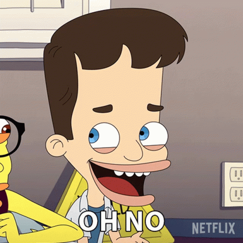 Oh No Nick Birch GIF - Oh No Nick Birch Big Mouth GIFs