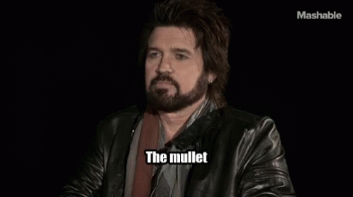The Mullet Symbol Of Power GIF - The Mullet Symbol Of Power GIFs