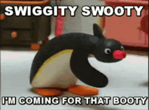Pingu Booty GIF - Pingu Booty Meme GIFs
