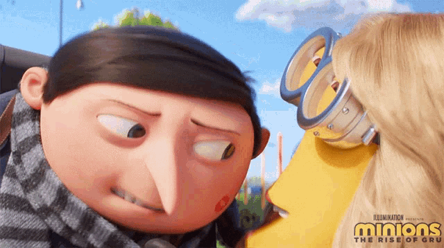 Hand Me The Device Gru GIF - Hand Me The Device Gru Kevin GIFs