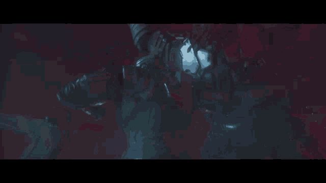 a video game character is fighting another character