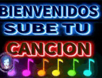 a neon sign that says bienvenidos subte tu cancion