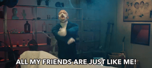 All My Friends Just Like Me GIF - All My Friends Just Like Me Push Baby GIFs