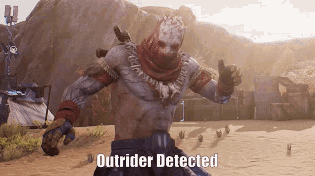 Outriders Detected GIF - Outriders Detected Twist GIFs