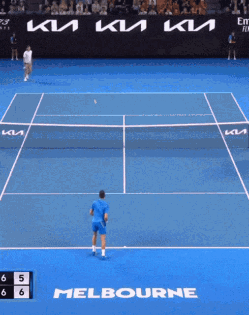 Novak Djokovic Winning Australian Open Rod Laver Arena GIF - Novak Djokovic Winning Australian Open Rod Laver Arena GIFs