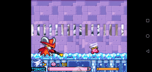 a screenshot of a video game with the word tornado on the bottom