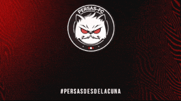 a black background with a white circle and the words #persasdesdelaguna below it