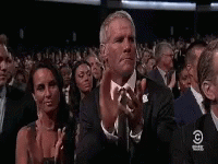 Brett Favre GIF - Brett Favre Clapping GIFs