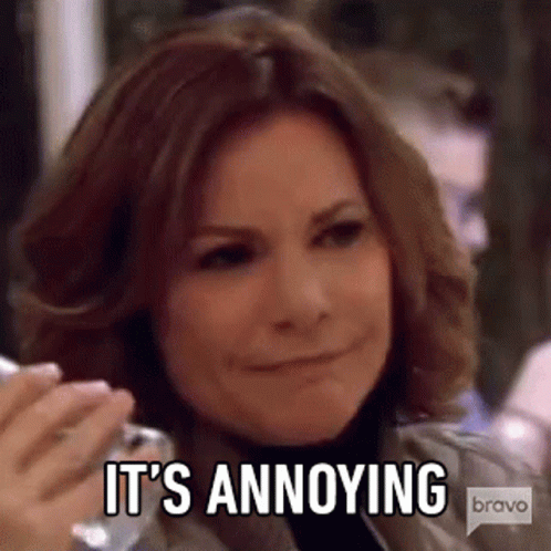 Its Annoying Housewives Of New York GIF - Its Annoying Housewives Of New York Its A Pain GIFs