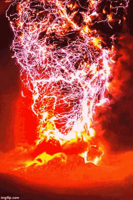 a picture of a lightning storm with the website imgflip.com in the lower right corner