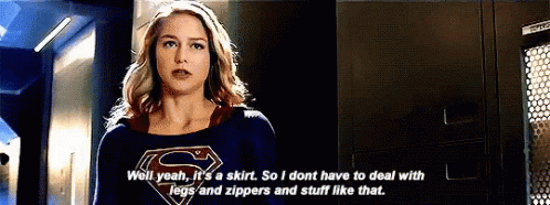 Melissa Benoist Supergirl GIF - Melissa Benoist Supergirl Skirt GIFs
