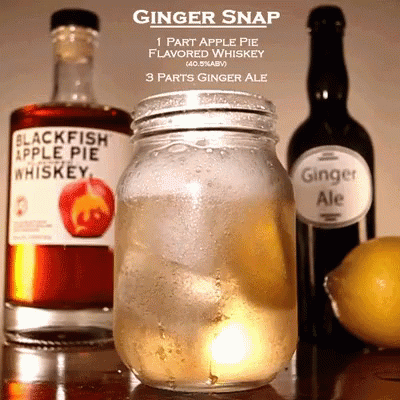 Ginger Ale Ginger Snap GIF - Ginger Ale Ginger Snap Cocktails GIFs