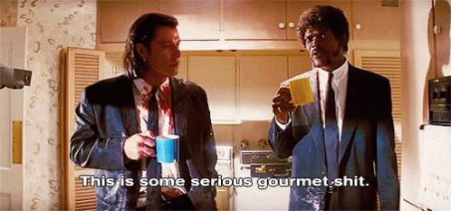 Pulp Fiction Drink GIF - Pulp Fiction Drink Serious GIFs