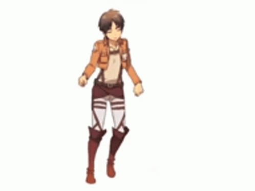 Eren Jaeger Dancing GIF - Eren Jaeger Dancing Attack On Titan GIFs