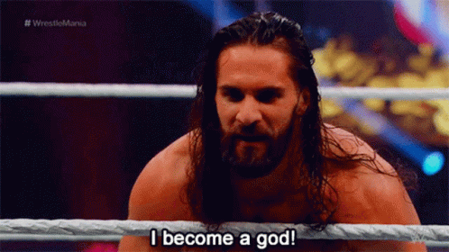 Wwe Seth Rollins GIF - Wwe Seth Rollins I Become A God GIFs