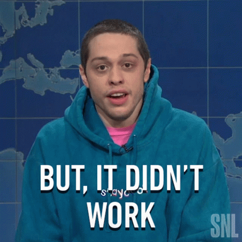 But It Didnt Work Saturday Night Live GIF - But It Didnt Work Saturday Night Live Weekend Update GIFs