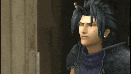 a video game character says " what are you talking about "