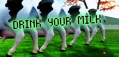 Cow Milk GIF - Cow Milk Drink Milk GIFs