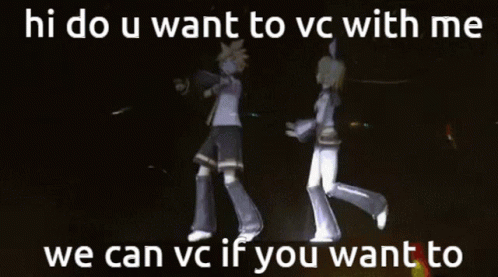 Vc Voice Chat GIF - Vc Voice Chat Kagamine Rin GIFs