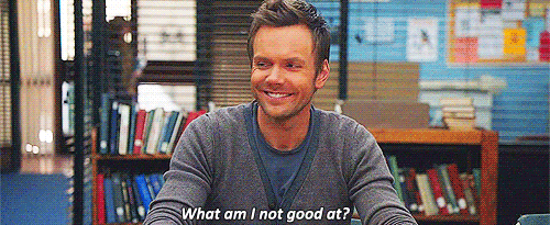 Confidence GIF - Community Jeff What Am I Not Good At GIFs
