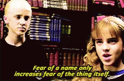 Hermione Fear Of A Name GIF - Hermione Fear Of A Name Feminism GIFs