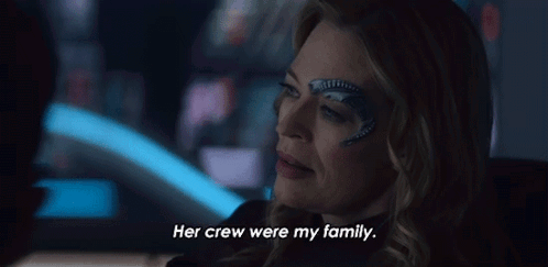 Her Crew Were My Family Seven Of Nine GIF - Her Crew Were My Family Seven Of Nine Star Trek Picard GIFs