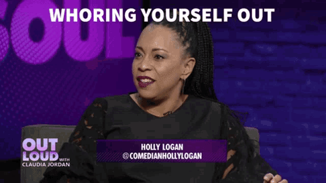 holly logan is on a show called out loud