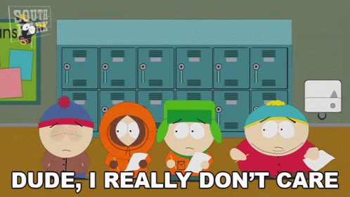 Dude I Really Dont Care Kyle Broflovski GIF - Dude I Really Dont Care Kyle Broflovski Cartman GIFs