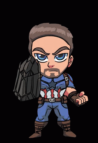 Captain America Jangan Nyerah GIF - Steve Rogers Captain America Avengers Infinity War GIFs