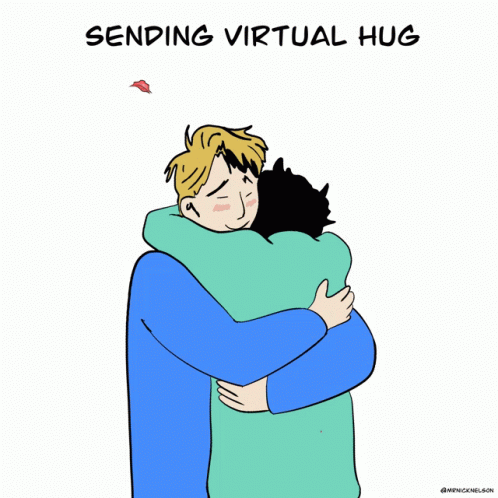 Sending Hugs Sending Virtual Hug GIF - Sending Hugs Sending Virtual Hug Sending You A Hug GIFs
