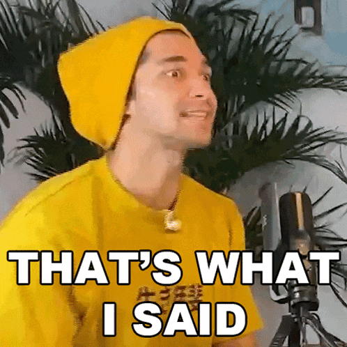 Thats What I Said Wil Dasovich GIF - Thats What I Said Wil Dasovich Wil Dasovich Superhuman GIFs