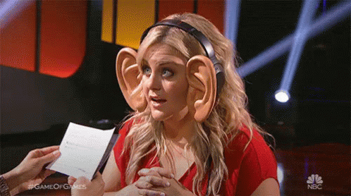 What GIF - Ellens Game Of Games Ears What GIFs
