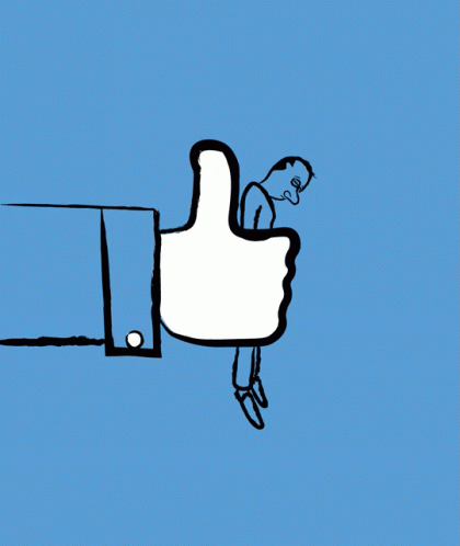 Thumbs Up Facebook GIF - Thumbs Up Facebook Social Media GIFs