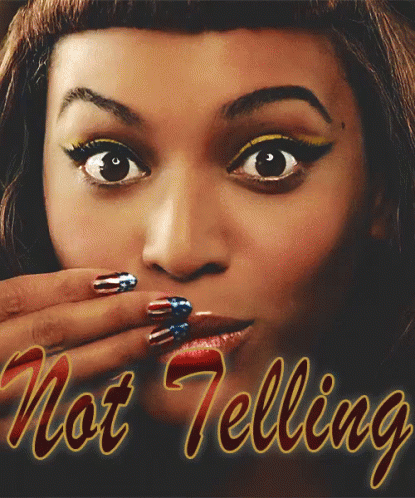 Not Telling GIF - Beyonce Sassy Not Telling GIFs