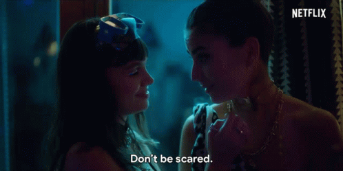 Dont Be Scared Mencia GIF - Dont Be Scared Mencia Rebeca GIFs