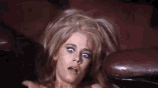 Barbarella Jane Fonda GIF - Barbarella Jane Fonda Feeling It GIFs