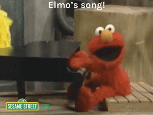 Elmo Sesame Street GIF - Elmo Sesame Street Elmos Song GIFs