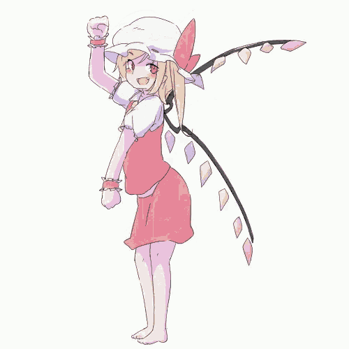 a drawing of a girl with a hat and wings
