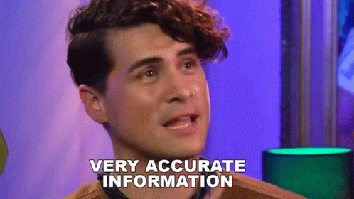 Very Accurate Information Anthony Padilla GIF - Very Accurate Information Anthony Padilla Reliable Information GIFs